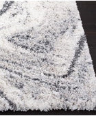 SAFAVIEH Colección Fontana Shag FNT848A - Alfombra moderna abstracta que no...