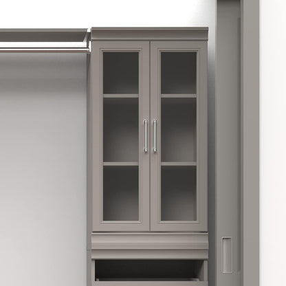 ClosetMaid Juego de pares de almacenamiento modular, 2 puertas de panel de