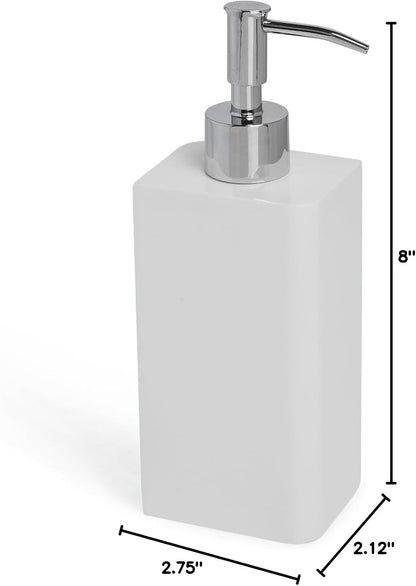 Lacca Bath Accessories Dispensador de loción, color blanco