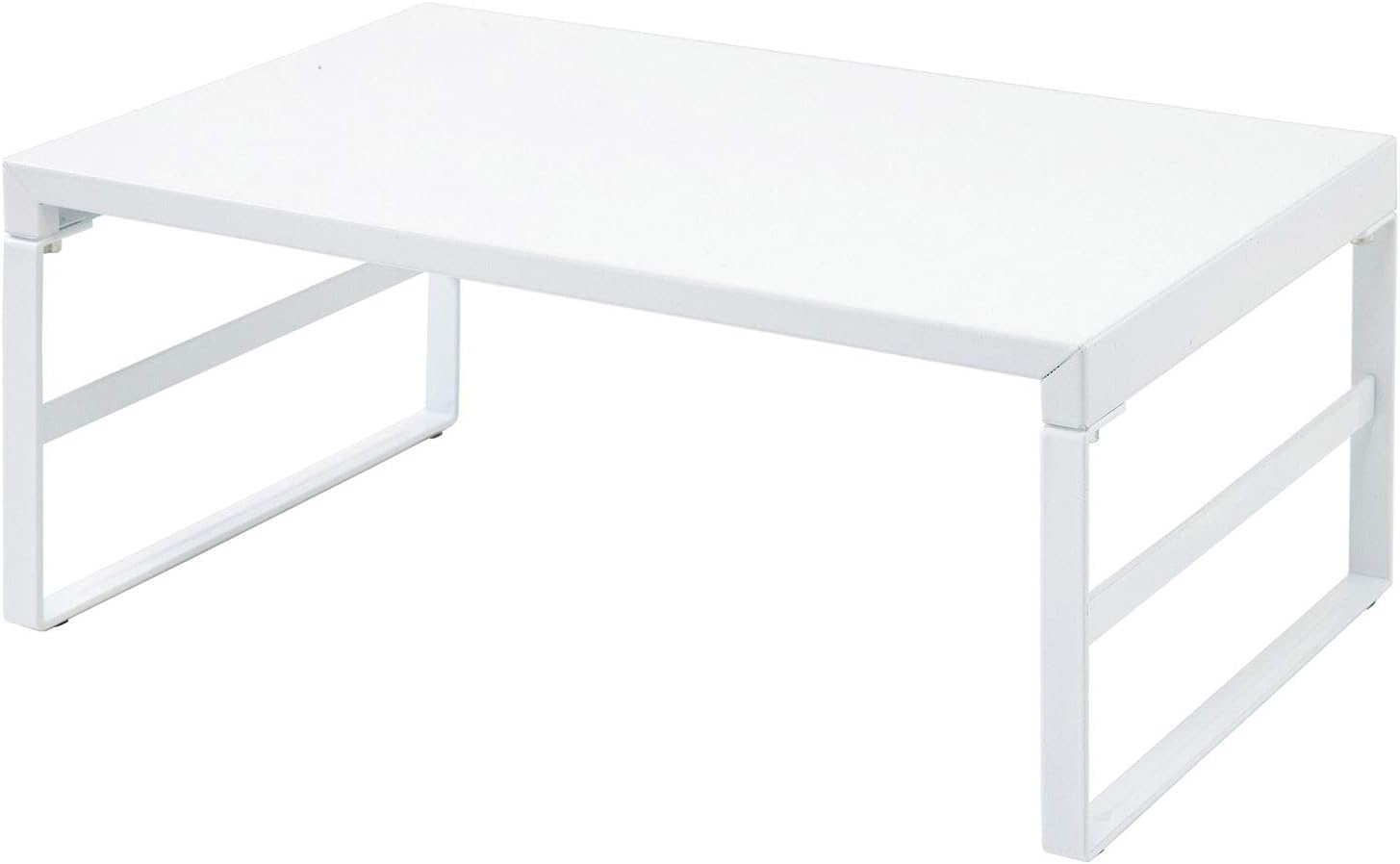 LIHIT LAB Soporte de escritorio, 9.8 x 15.4 x 6.3 pulgadas, blanco (A7331-0)