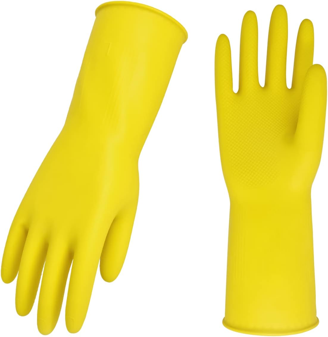 Vgo HH4601 pares de guantes reutilizables para el hogar, goma para