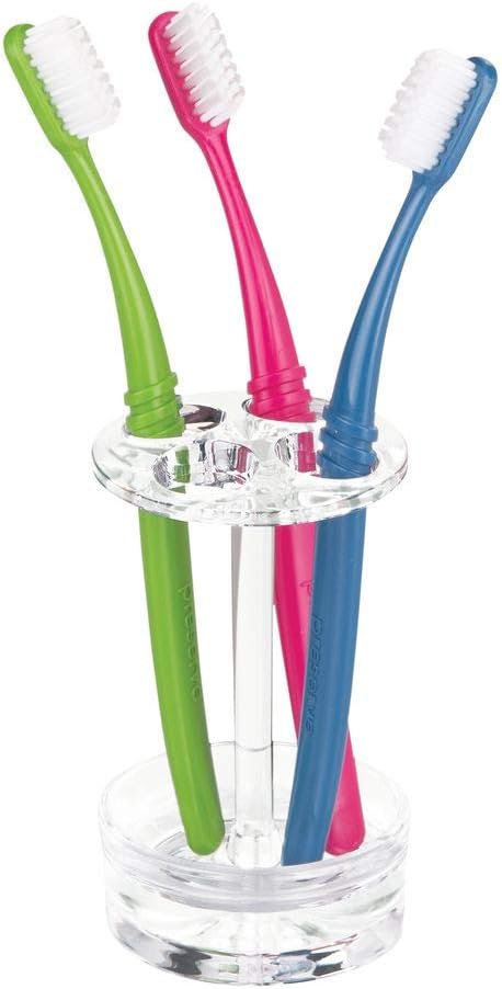 InterDesign Eva, soporte para cepillos de dientes para encimeras tocador de...