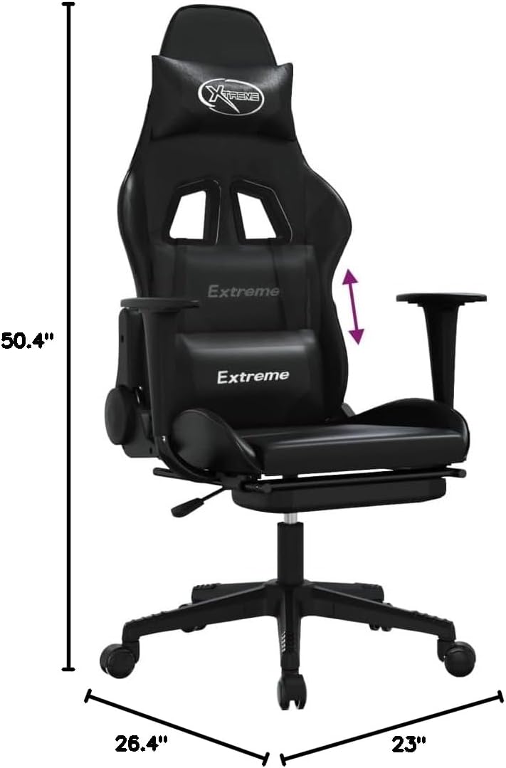 Silla de computadora para videojuegos, silla ergonómica para juegos, adecuada...