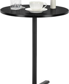 Mesa de comedor redonda Triple Plex Negra