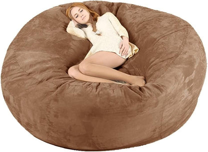 Funda para silla puff (sin relleno), lujosa silla gigante de 678 pies para