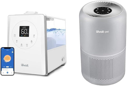 LV600S Humidificadores inteligentes de niebla cálida y fría para el hogar,
