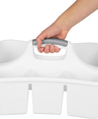 Sterilite Divided Ultra Caddy, plástico, almacenamiento portátil para guardar...