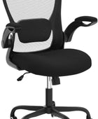 Silla de oficina, silla de escritorio ergonómica con soporte lumbar ajustable y...