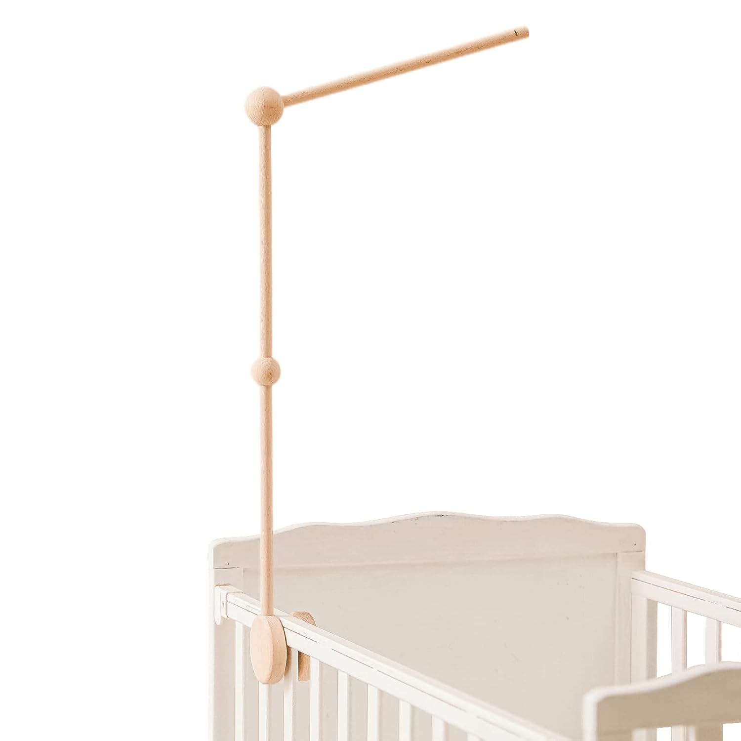 HBM - Brazo móvil de madera para cuna, colgador móvil para cuna, decoración de...