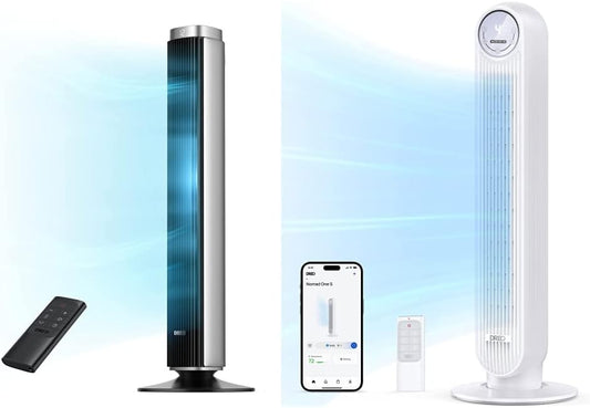 Dreo Ventilador de torre de 42 pulgadas para dormitorio, ventiladores...