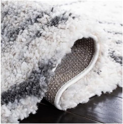 SAFAVIEH Colección Fontana Shag FNT848A - Alfombra moderna abstracta que no...