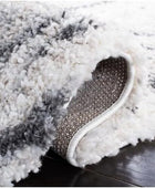 SAFAVIEH Colección Fontana Shag FNT848A - Alfombra moderna abstracta que no...