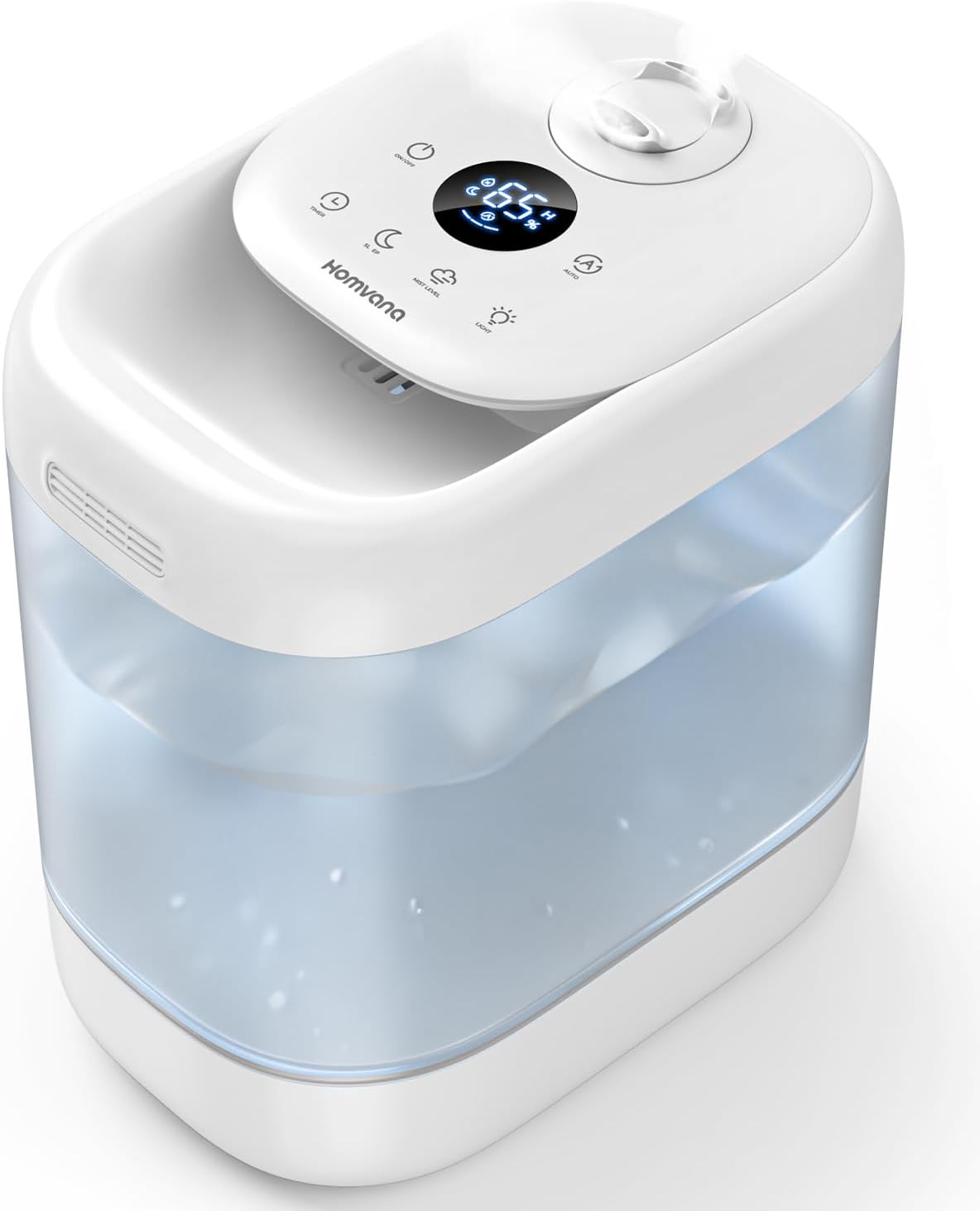 Homvana Humidificadores para dormitorio, 5 L, súper fácil de limpiar, llenado...