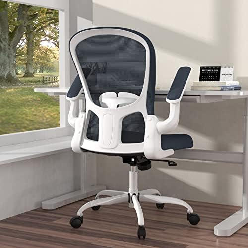 Silla de oficina ergonómica, cómoda silla giratoria para oficina en casa, silla...