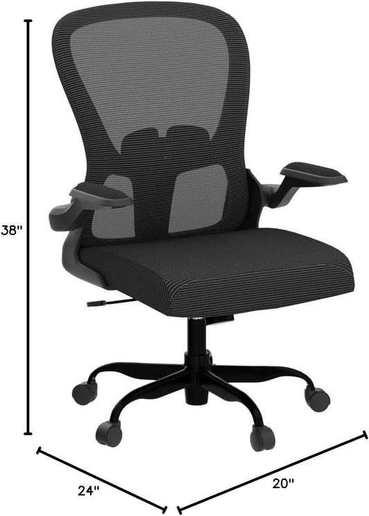 Silla de oficina ergonómica, cómoda silla giratoria para oficina en casa, silla...