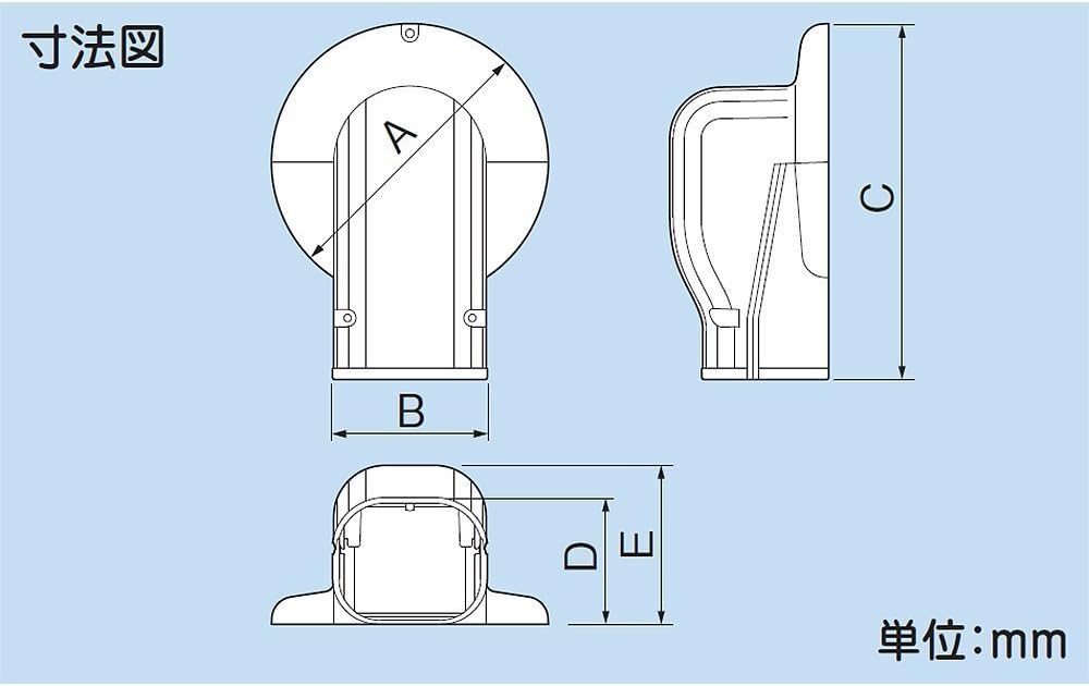 Inaba Denko SWM-77-K Plumbing Cosmetic Cover Wall Corner for Air Conditioner...