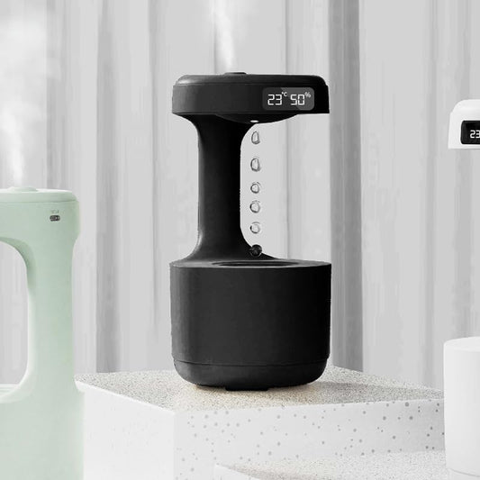 Humidificador antigravedad con reloj de gota de agua Difusor de aroma de...