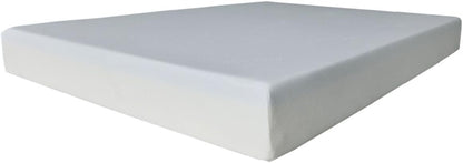 Divine Colchón de espuma viscoelástica de 8 pulgadas, cama individual XL en una