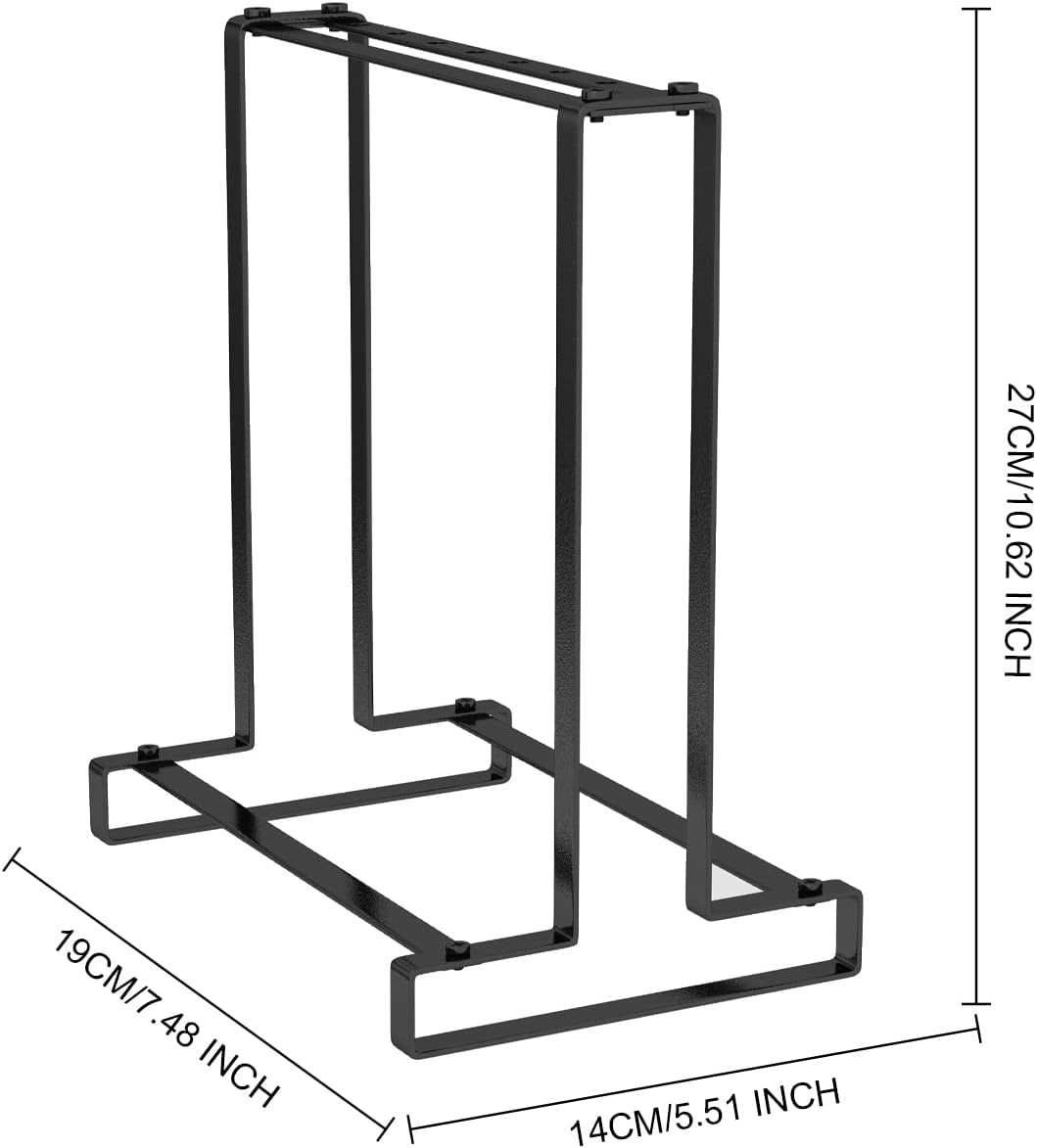 Organizador para colgar ropa de 7 x 6 x 11 pulgadas, acero al carbono, colgador