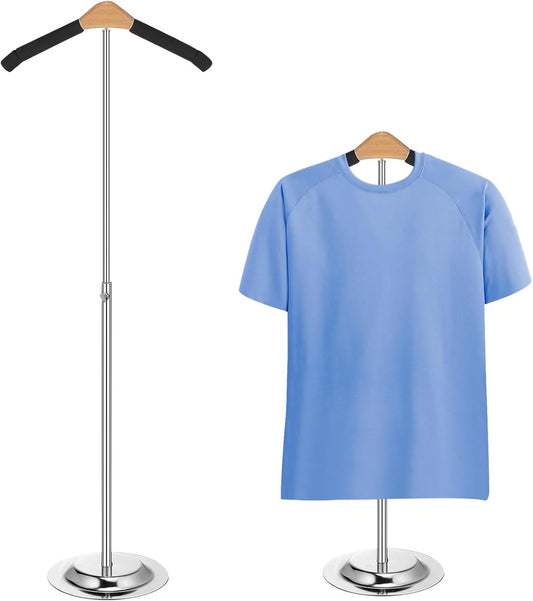 Pantalla de camiseta ajustable para niños, soporte de hombro flexible, estante...