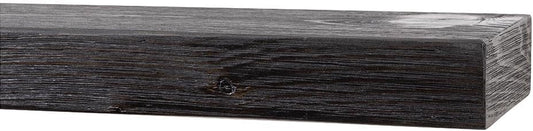 Modern Ember Vara - Estante de madera para repisa, 48 pulgadas, ébano, 3...