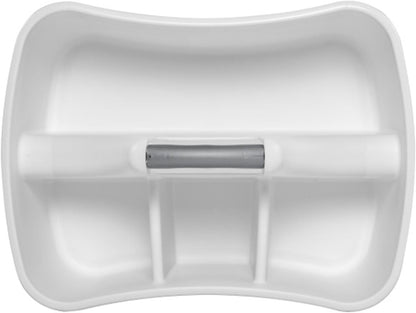 Sterilite Divided Ultra Caddy, plástico, almacenamiento portátil para guardar...