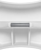 Sterilite Divided Ultra Caddy, plástico, almacenamiento portátil para guardar...