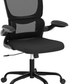 Razzor Silla de oficina, silla de escritorio ergonómica con soporte lumbar y...