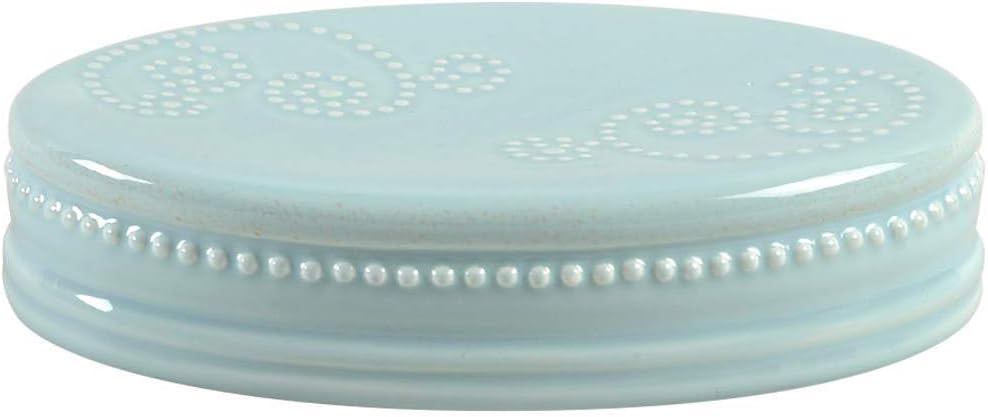 Lenox Jabonera francesa Perle Groove azul hielo