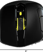 Corsair Dark Core RGB Pro, ratón óptico inalámbrico FPSMOBA para juegos con...