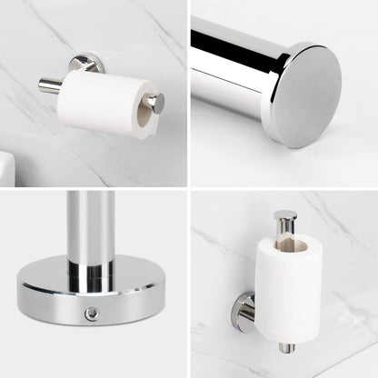 Juego de 5 piezas de accesorios de baño SUS 304 de acero inoxidable grueso,