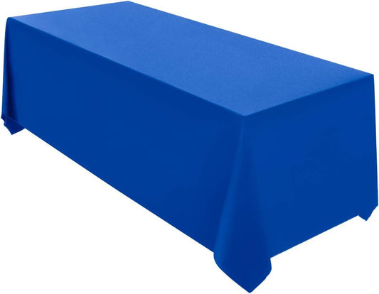 Surmente Mantel rectangular de poliéster de 90 x 132 pulgadas, mantel para...