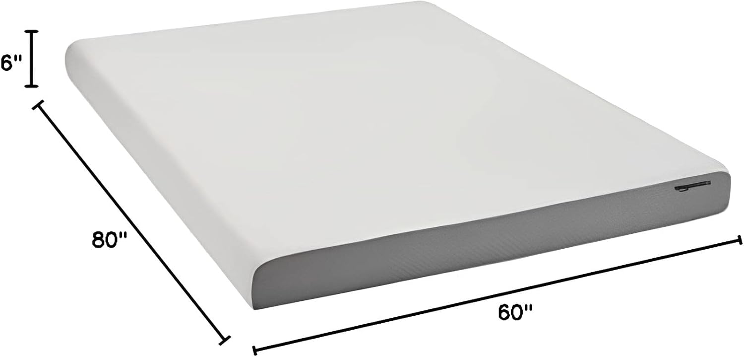 Tienda Memory Foam Mattress Soft Plush Feel 6 Inch Queen