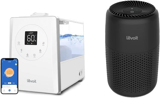 LV600S Humidificadores inteligentes de niebla cálida y fría para el hogar,