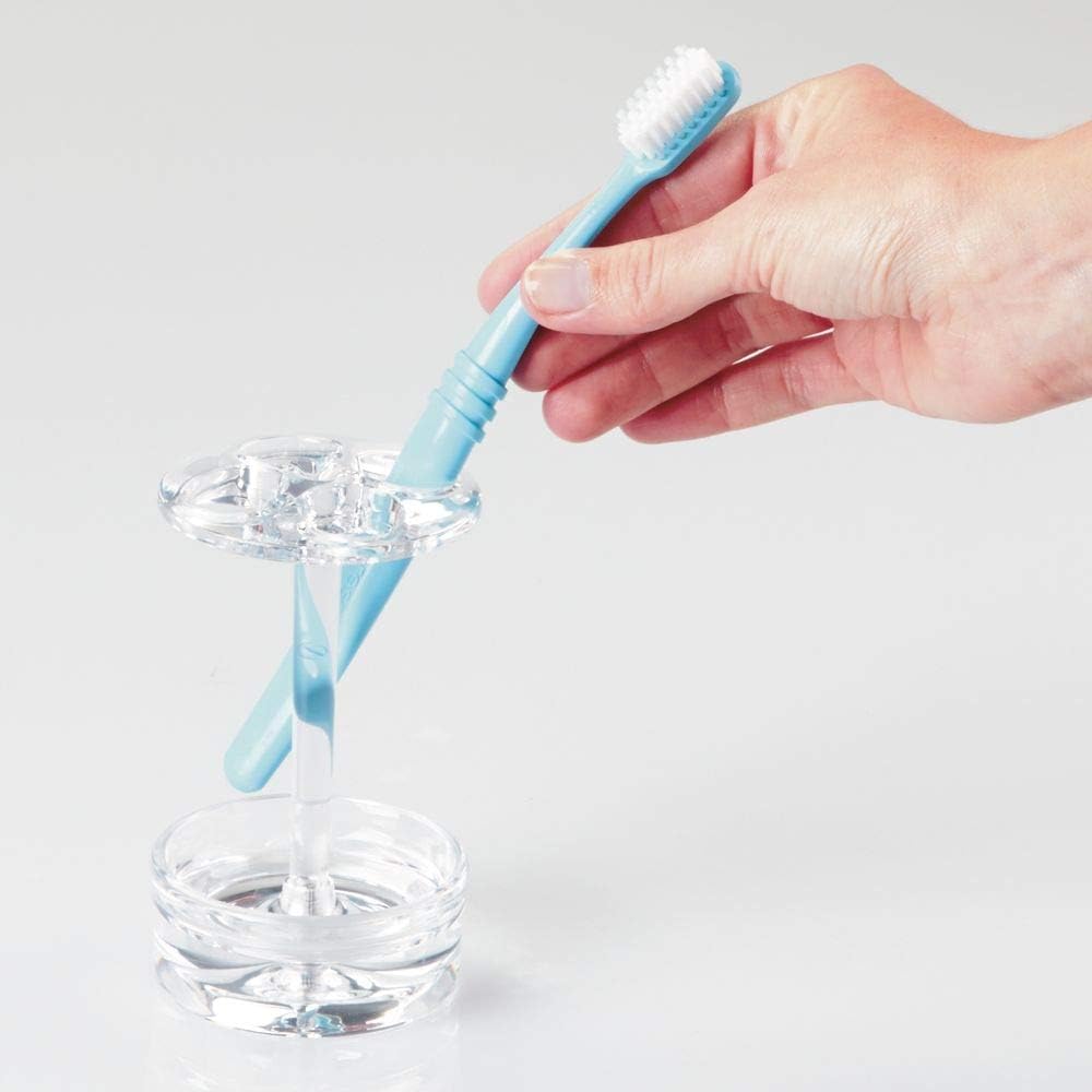 InterDesign Eva, soporte para cepillos de dientes para encimeras tocador de...
