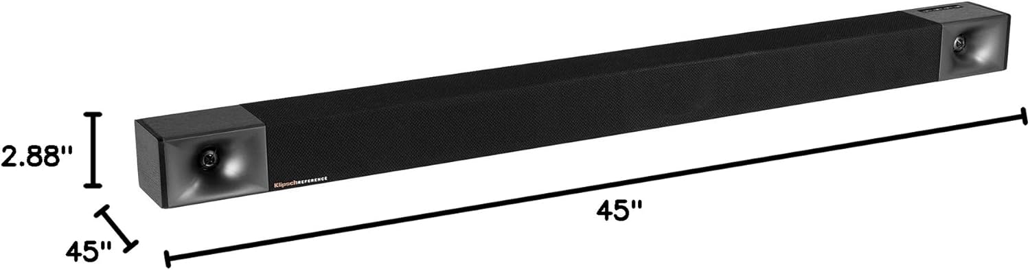 Klipsch Cinema 600 Sound Bar 3.1 Sistema de cine en casa con HDMI-ARC para una...