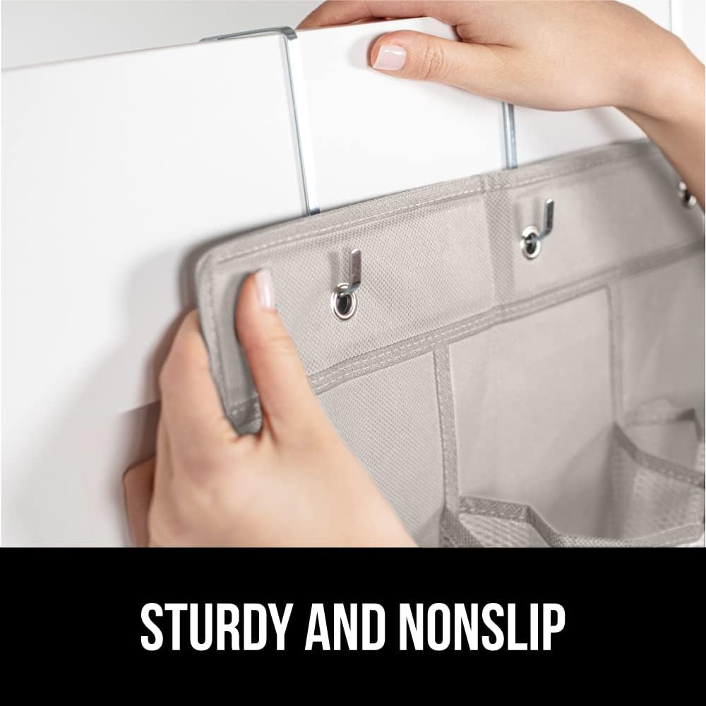 Gorilla Grip - Organizador de zapatos grande de malla transpirable con 24...
