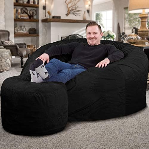 Ultimate Sack - Puf con taburete para pies en varios tamaños y colores Muebles...