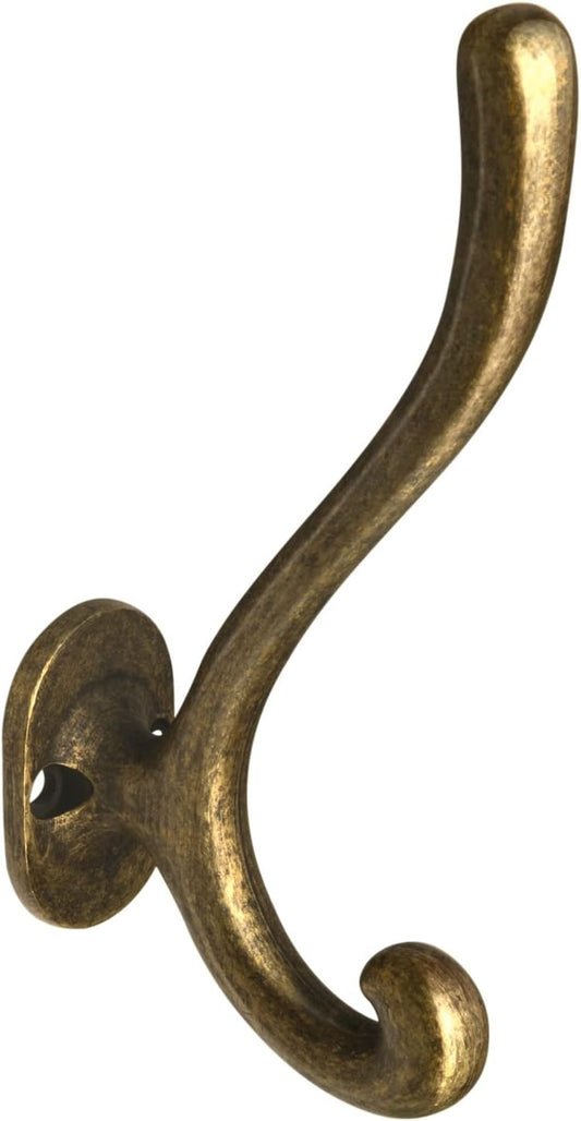 Goo-Ki Ganchos de aleación de zinc de latón antiguo retro vintage, accesorios...