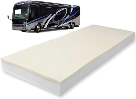 Repuesto de colchón de espuma viscoelástica de 2 x 36 x 76 pulgadas, para