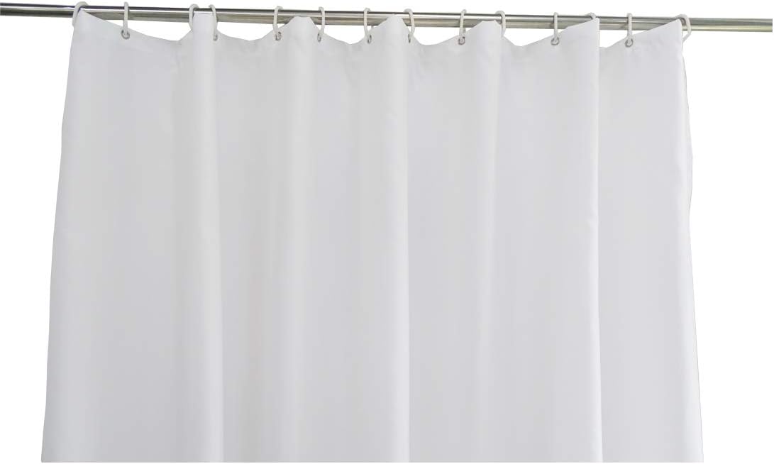 Forro de cortina de ducha de tela de 72 x 75 pulgadas, forro de cortina de baño...