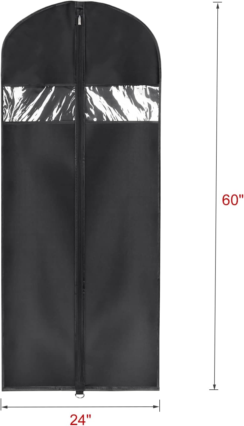 Univivi Bolsa de ropa ligera de 60 pulgadas para almacenamiento en el armario,...