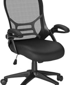 Silla de oficina ergonómica de malla giratoria para computadora, cómoda, brazos...