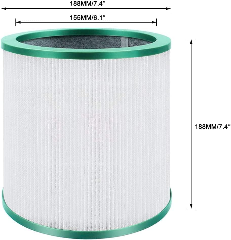 Goodsby Filtro purificador de aire de repuesto para Dyson Tower Purifier Pure...