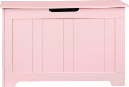 Caja de juguetes de 30 pulgadas, baúl de almacenamiento para niños y niñas,