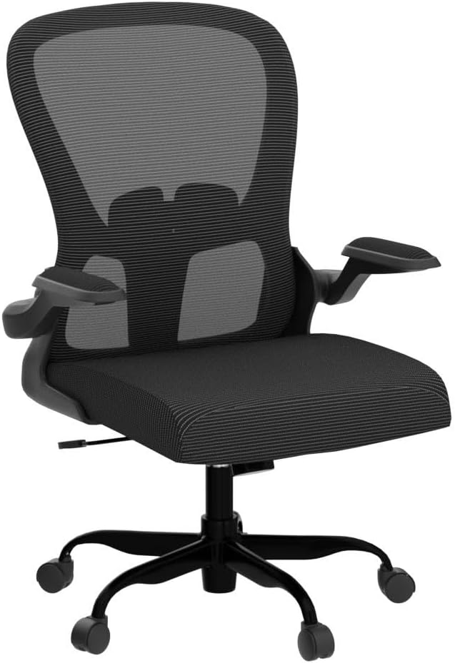 Silla de oficina ergonómica, cómoda silla giratoria para oficina en casa, silla...