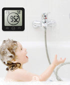 Reloj digital de pared para ducha de baño con alarma, resistente al agua para...