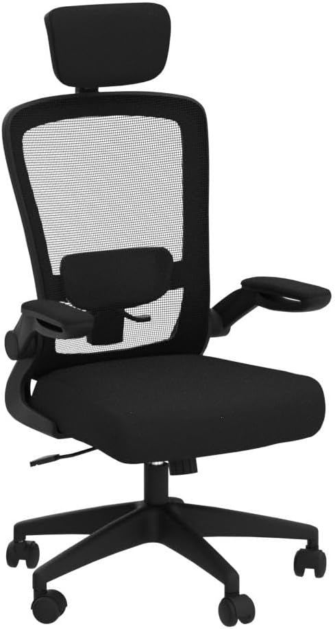 FelixKing Silla de oficina ergonómica, silla de escritorio con reposacabezas...