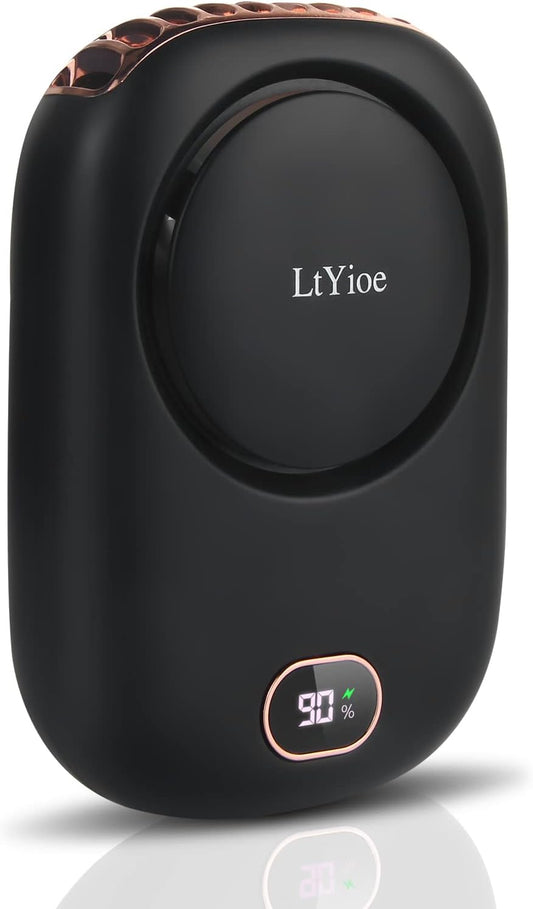 Miniventilador portátil recargable por USB, ventilador de escritorio personal...