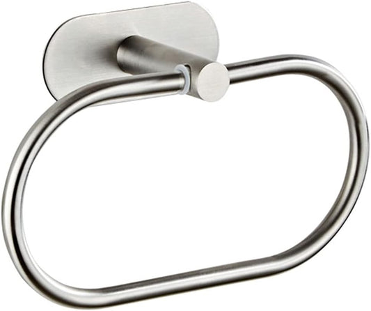 Toallero autoadhesivo de acero inoxidable para baño, soporte para toallas de...
